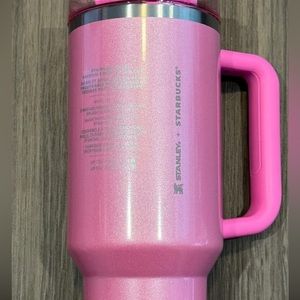 Stanley Starbucks pink tumbler